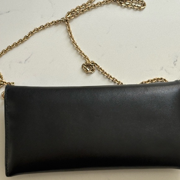 Fendi Black and Gold Crossbody Bag with Envelope Design - Picture 7 of 12